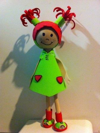 Muñeca verde