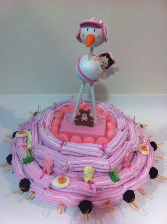 Tarta de Chuches para recién Nacido